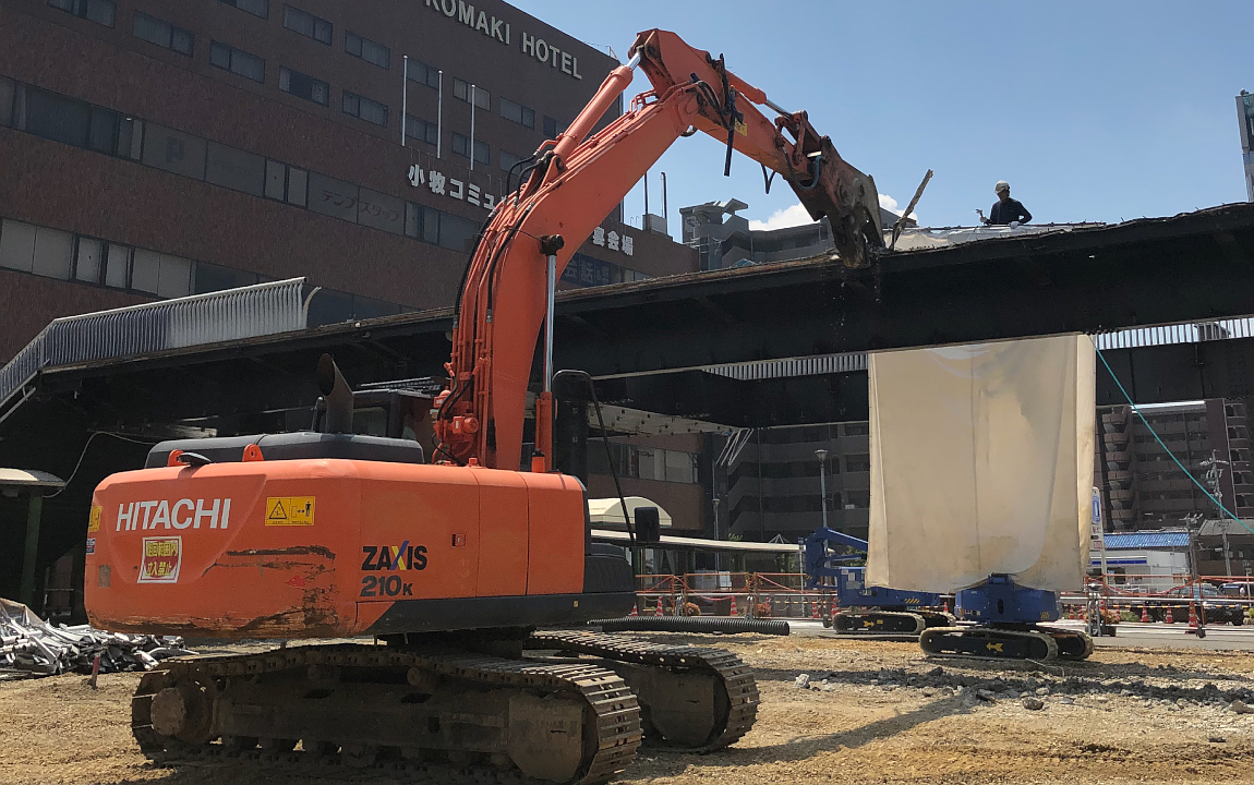 株式会社ノムラ｜小牧駅前解体工事