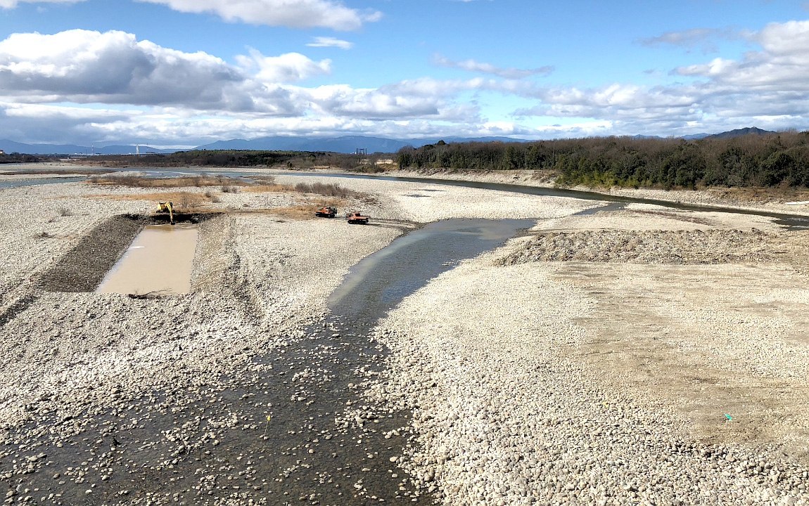 株式会社ノムラ｜木曽川鹿子島地区掘削工事