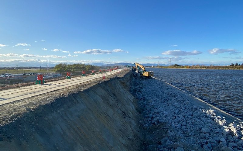 株式会社ノムラ｜中小河川改良工事（防災安全・緊急対策）