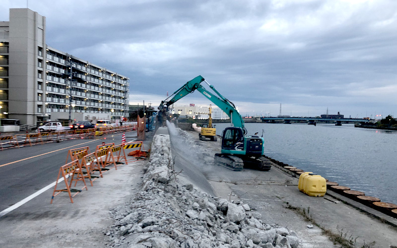 株式会社ノムラ｜正江橋（仮称）築造工事