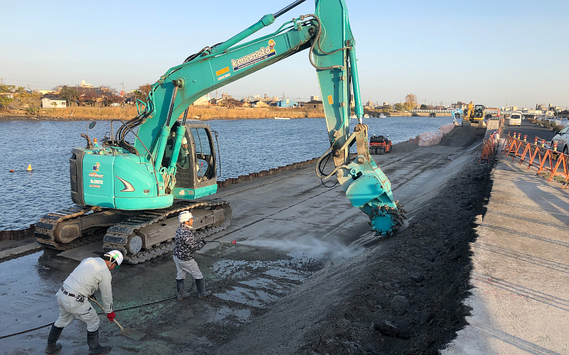 株式会社ノムラ｜正江橋（仮称）築造工事