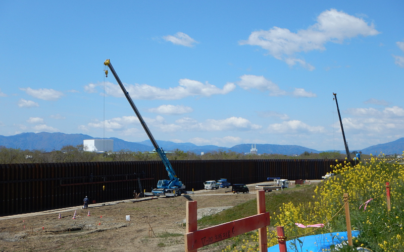 株式会社ノムラ｜犀川遊水地五六川牛牧排水樋門整備工事
