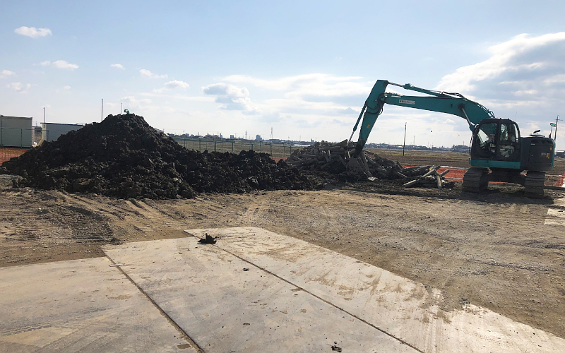 株式会社ノムラ｜地盤沈下対策事業　鵜戸川工事