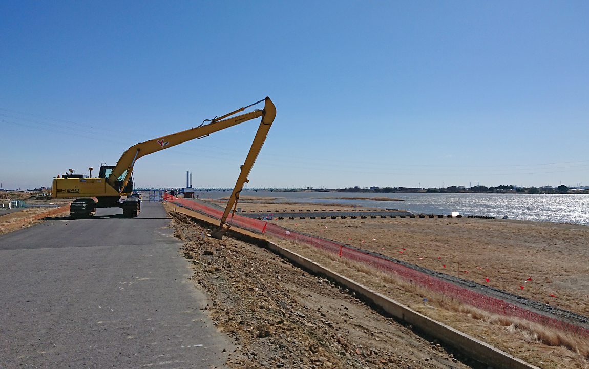 株式会社ノムラ｜木曽川森川築堤工事