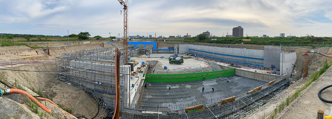 株式会社ノムラ｜熊野桜佐地区雨水1号調整池築造工事