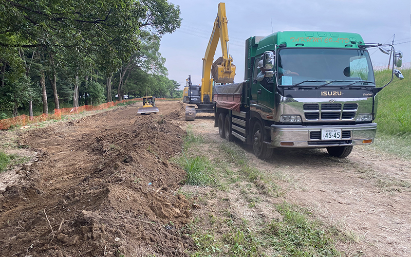 株式会社ノムラ｜庄内川小田井地区築堤工事