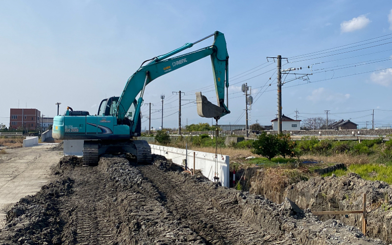 株式会社ノムラ｜道路改良工事〈主要地方道弥富名古屋線〉