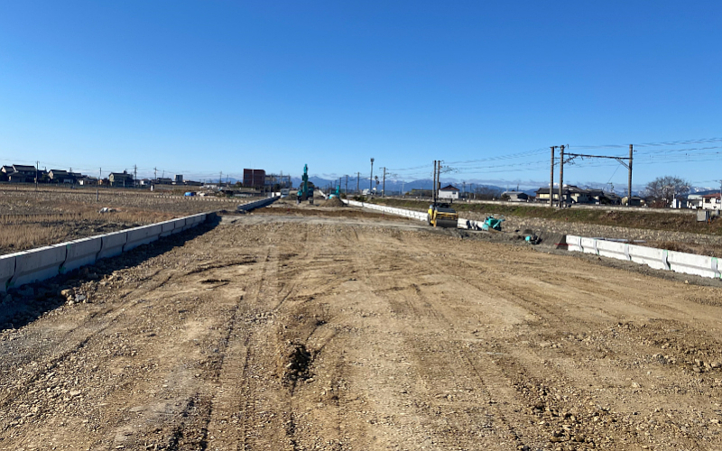 株式会社ノムラ｜道路改良工事〈主要地方道弥富名古屋線〉