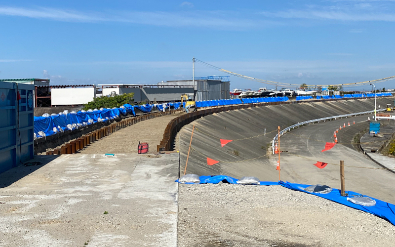 株式会社ノムラ｜鍋田地区堤防工事