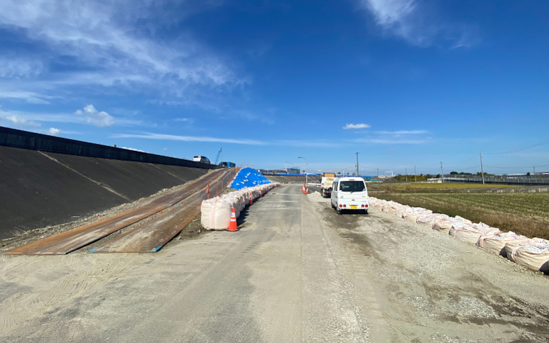 株式会社ノムラ｜鍋田地区堤防工事