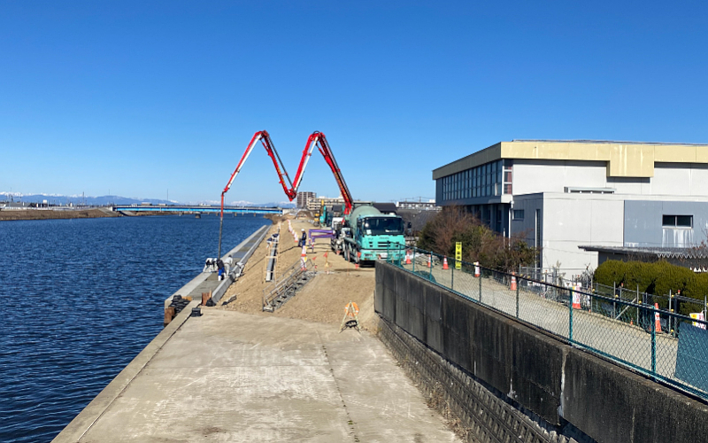 株式会社ノムラ｜地盤沈下対策河川緊急整備工事緊急防災対策河川工事合併工事（ＩＣＴ土工・希望１型）