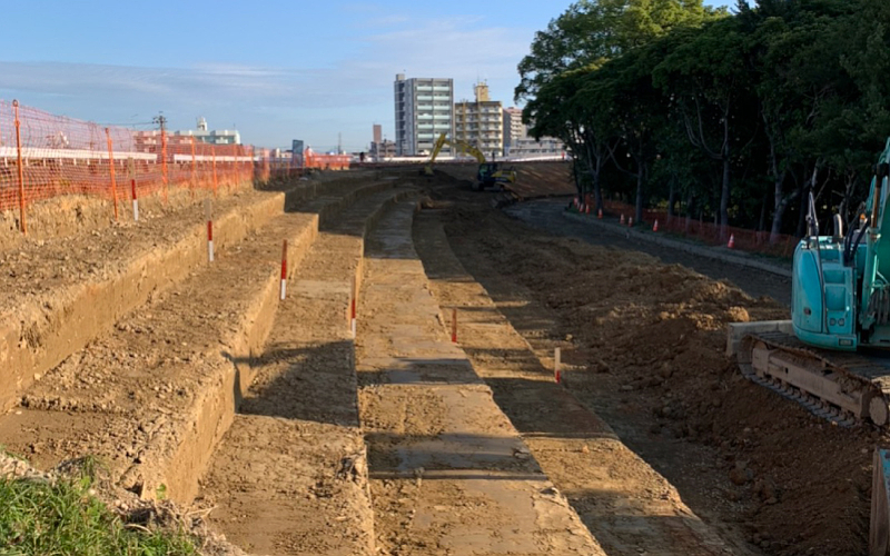 株式会社ノムラ｜庄内川小田井地区築堤工事