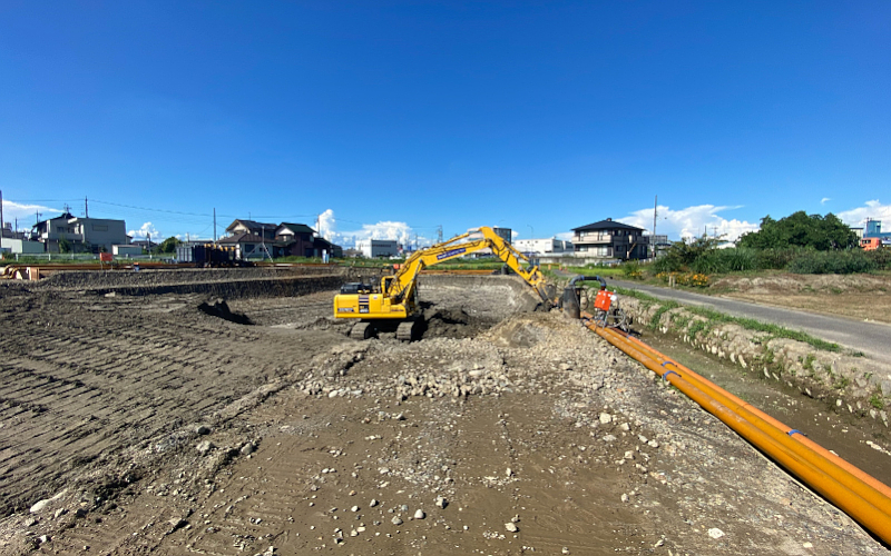 株式会社ノムラ｜庄内川水系青木川（調節池）