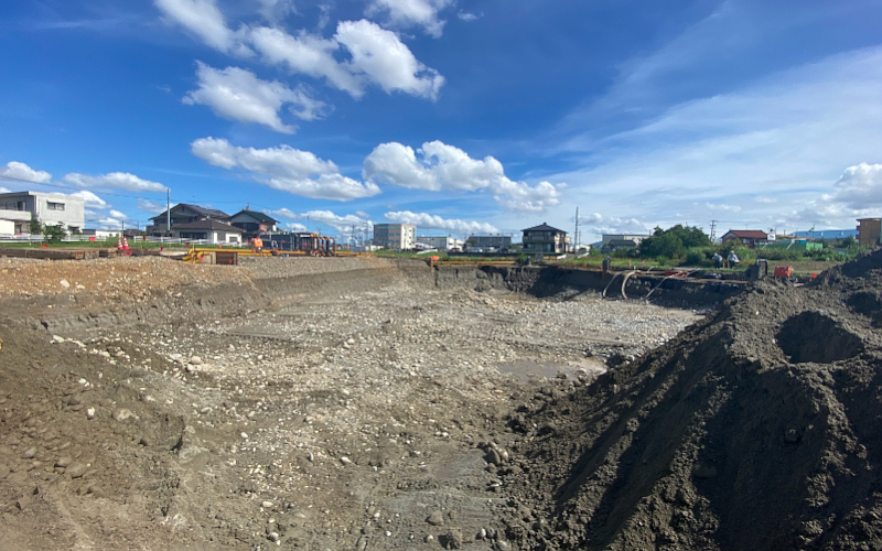 株式会社ノムラ｜庄内川水系青木川（調節池）